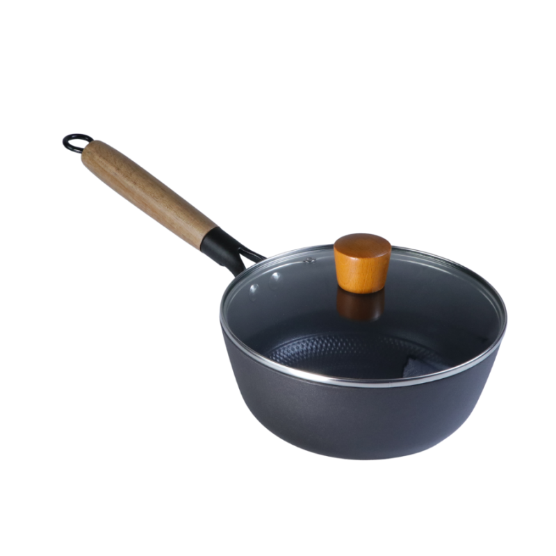 Low-fat texture enamel nonstick cast iron Saucepan - Image 6