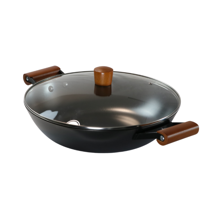 Classic nitriding cast iron shallow Casserole - Image 4