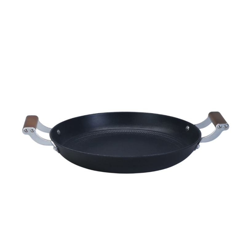 Low-fat texture enamel nonstick cast iron fry pan - Image 10