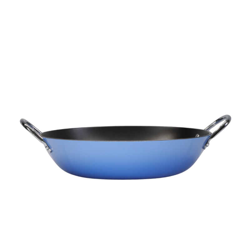 Ti-Reinforced Non-stick Cast Iron Shallow Casserole - Image 2
