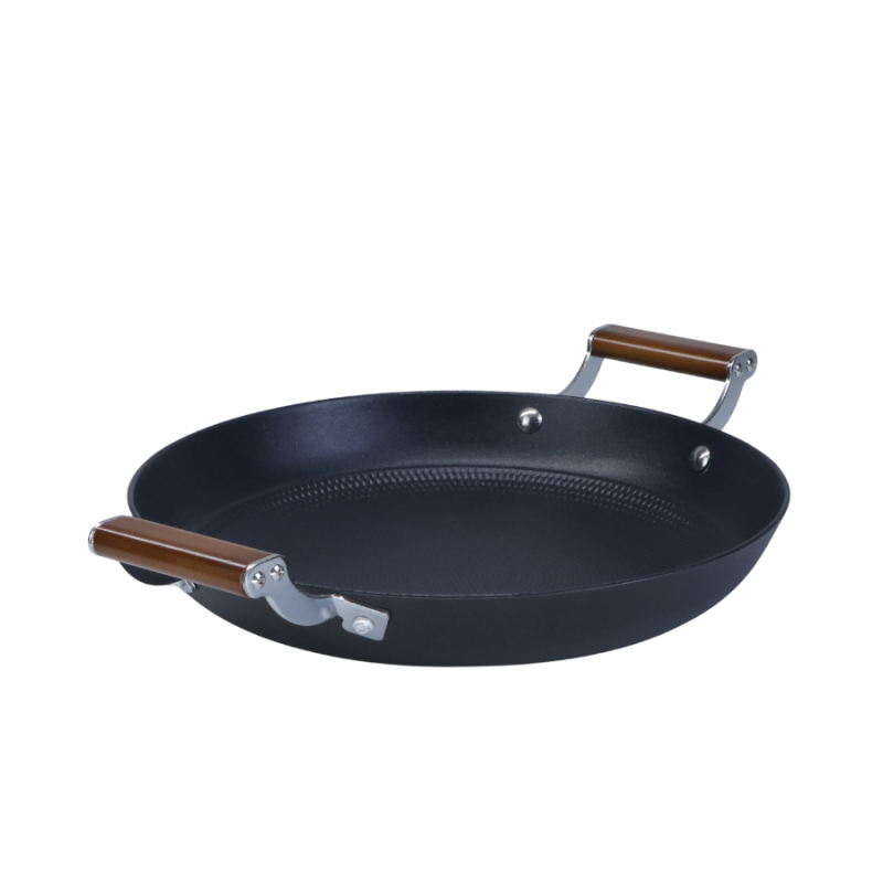 Low-fat texture enamel nonstick cast iron fry pan - Image 11