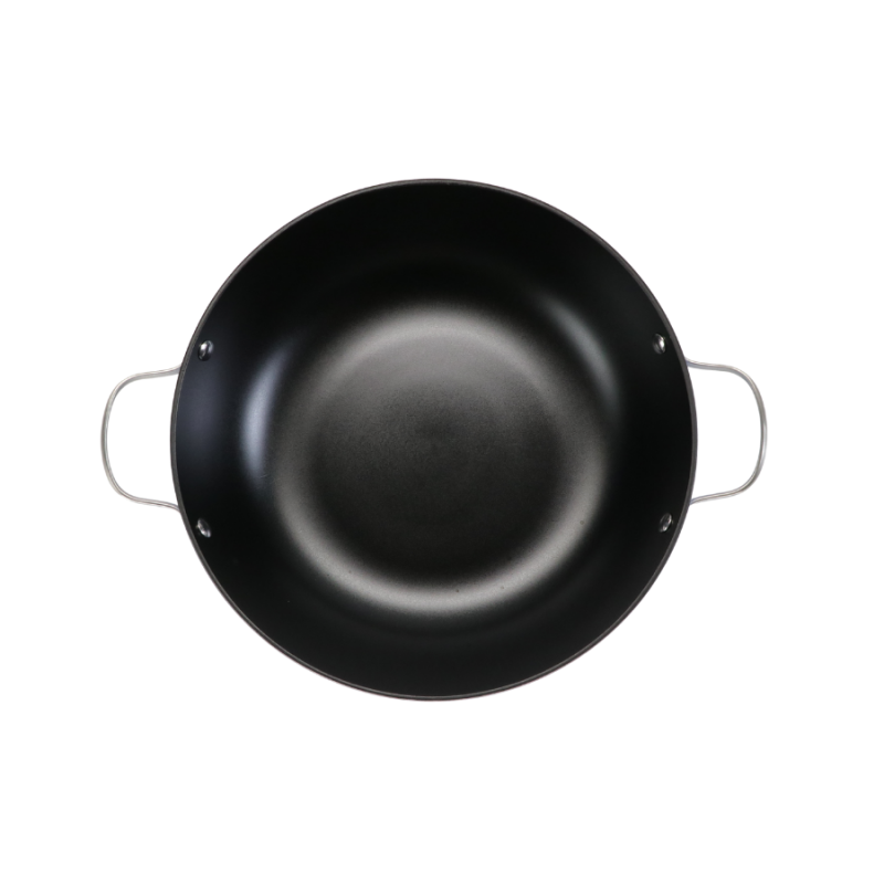Enamel & Pre-seasoned cast iron shallow casserole - Image 7