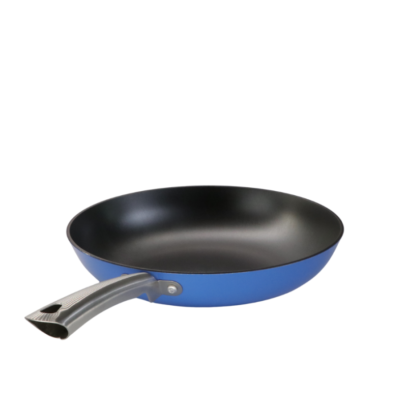 Enamel & Pre-seasoned cast iron fry pan - Image 4