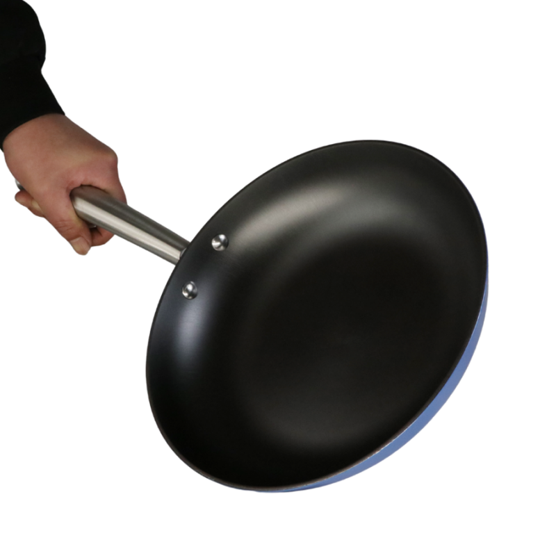 Enamel & Pre-seasoned cast iron fry pan - Image 5