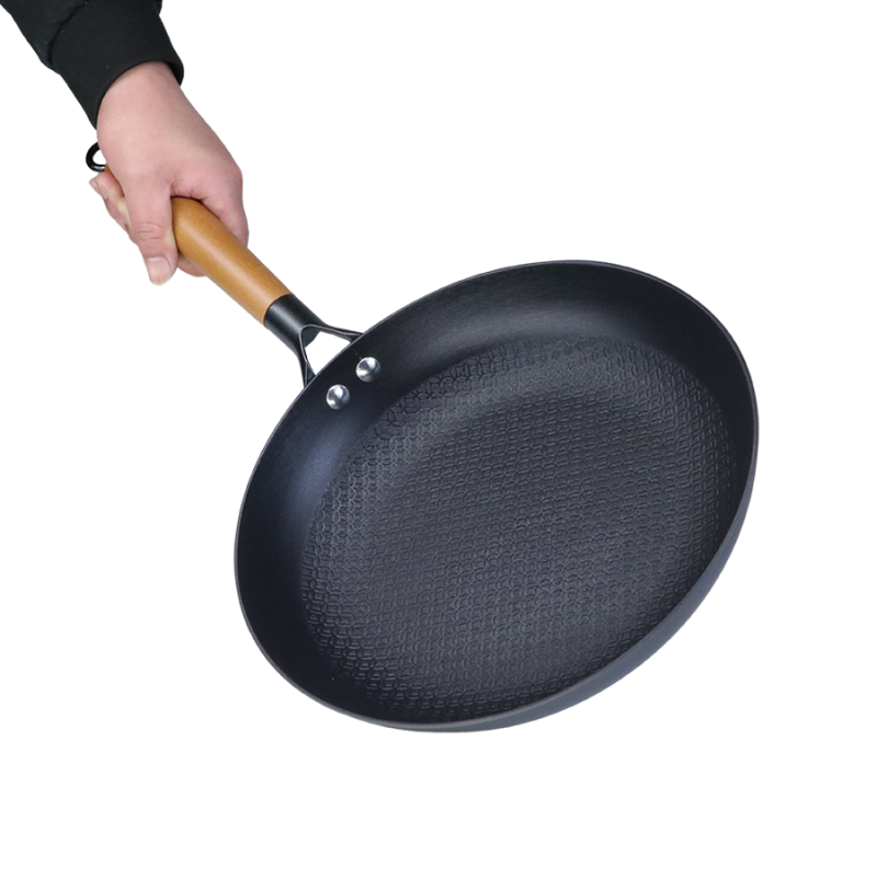 Fortune texture nitriding nonstick cast iron fry pan - Image 4