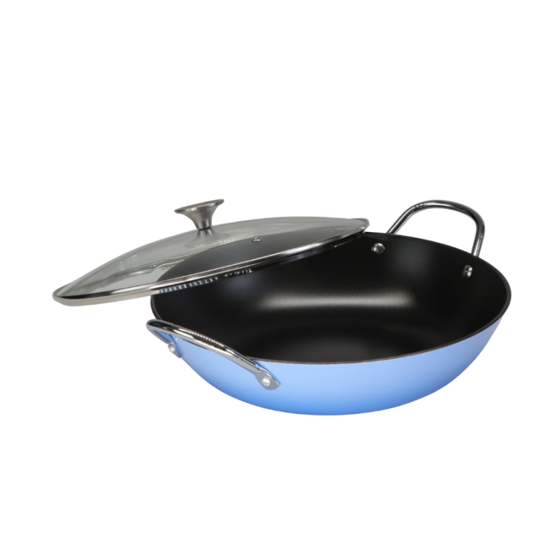 Ti-Reinforced Non-stick Cast Iron Shallow Casserole - Image 6