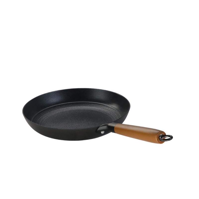 Low-fat texture enamel nonstick cast iron fry pan - Image 3