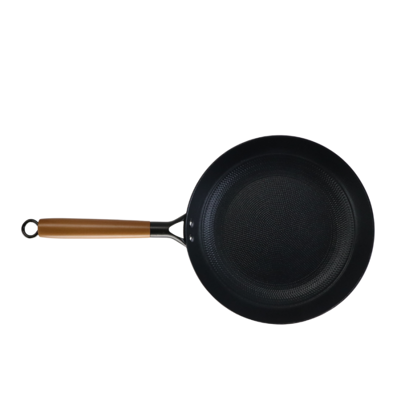 Low-fat texture enamel nonstick cast iron fry pan - Image 7