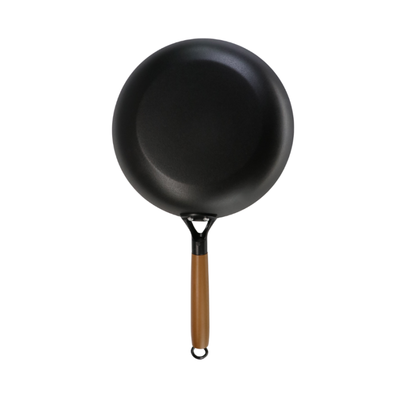 Low-fat texture enamel nonstick cast iron fry pan - Image 8