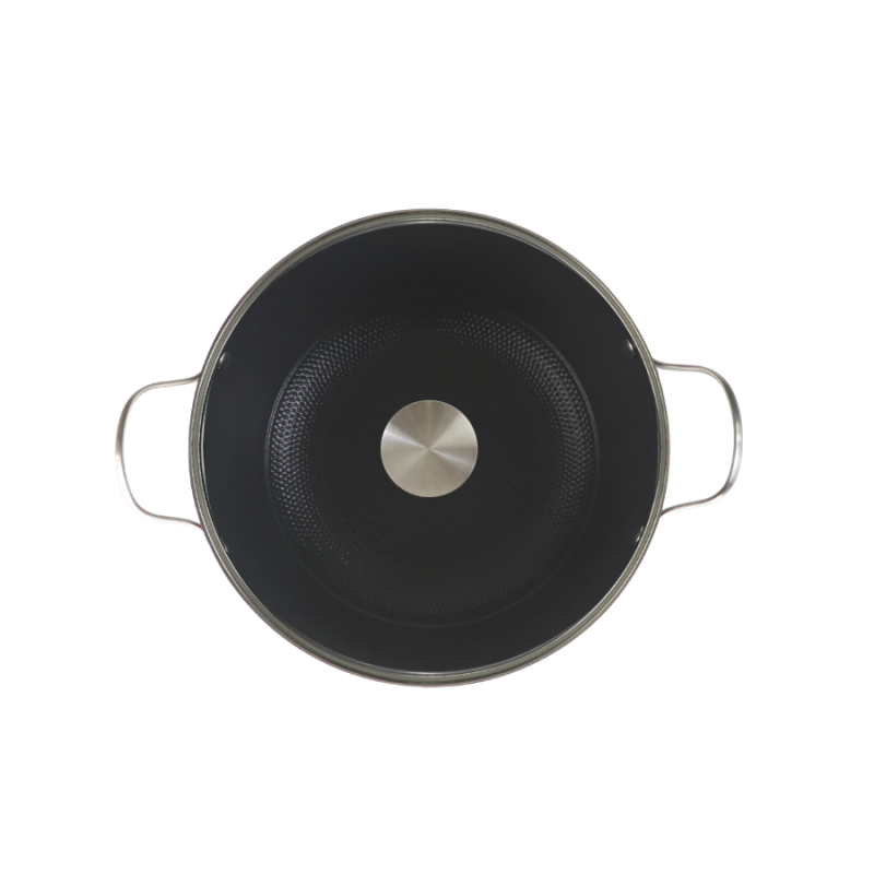 Low-fat texture enamel nonstick cast iron Deep Casserole - Image 6