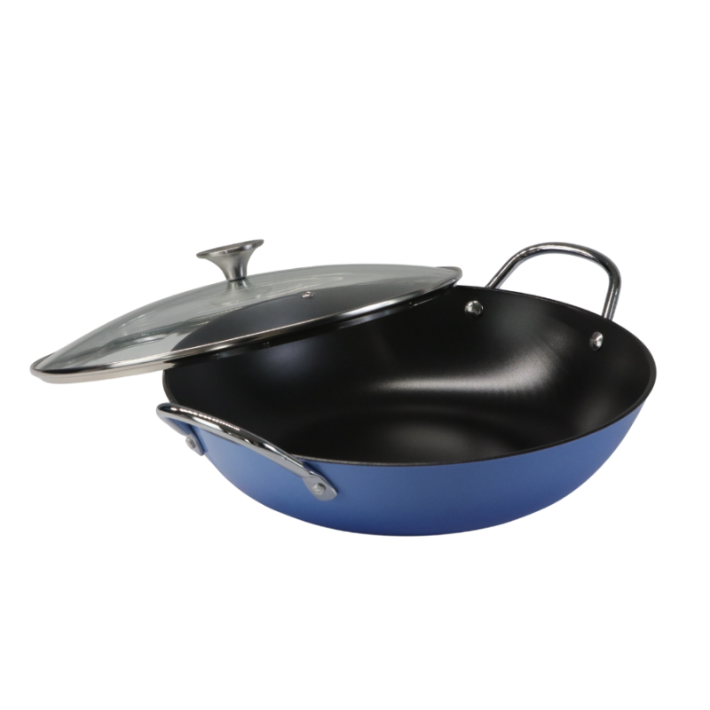 Ti-Reinforced Non-stick Cast Iron Shallow Casserole - Image 7
