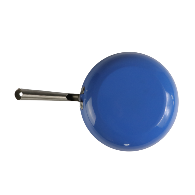 Enamel & Pre-seasoned cast iron fry pan - Image 8