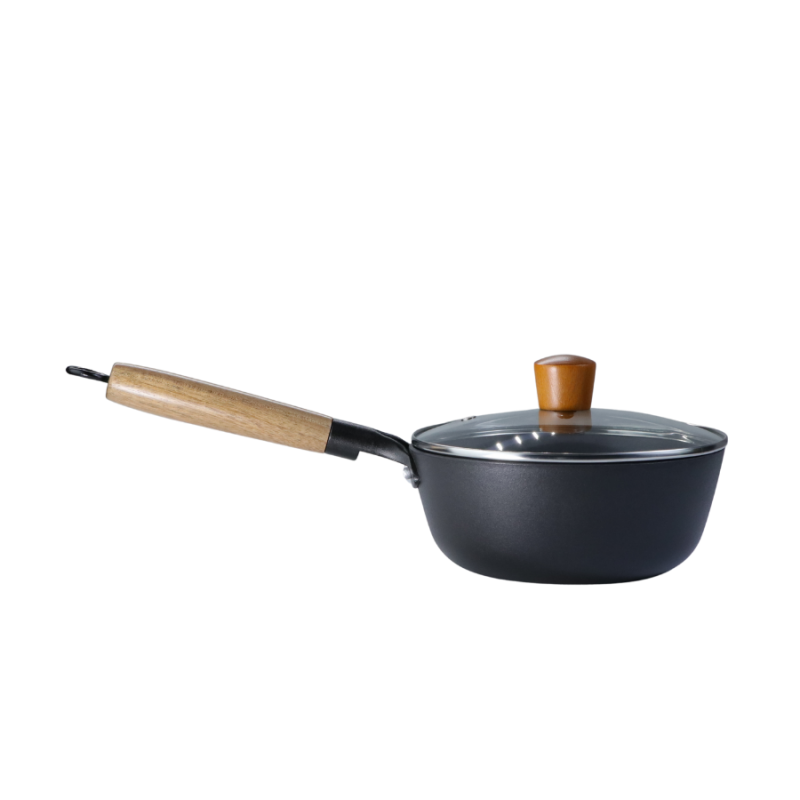 Low-fat texture enamel nonstick cast iron Saucepan - Image 5