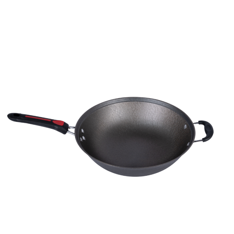 Single-side polished wok (round bottom& lip-edge) - Image 2