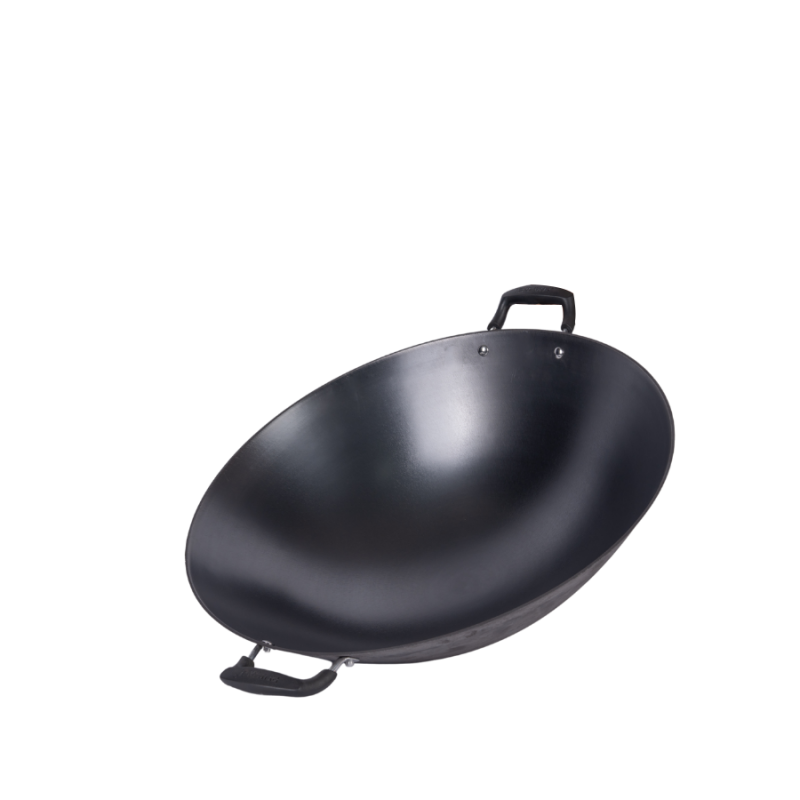 Single-side polished nitriding cast iron wok - Image 4