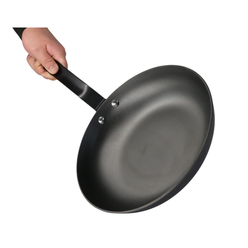 Vegetable Oil Seasoned Cast lron Frying Pan - Image 4