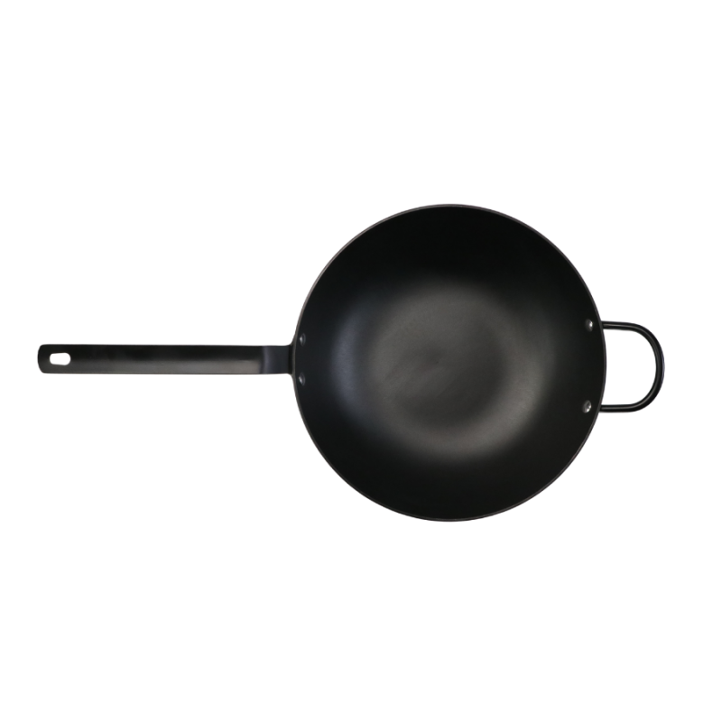 Vegetable Oil Seasoned Cast lron Frying Pan - Image 9