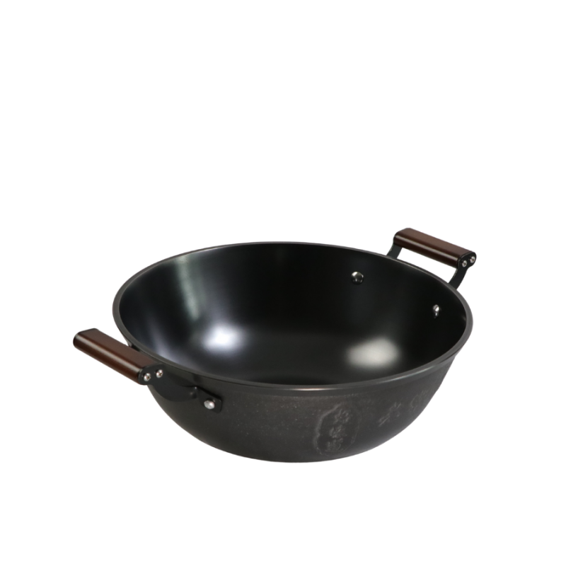 Casted word design cast iron Deep Casserole - Image 3
