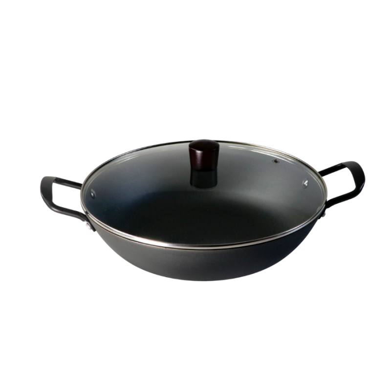 Vegetable Oil Seasoned Cast lron Shallow Casserole - Image 5