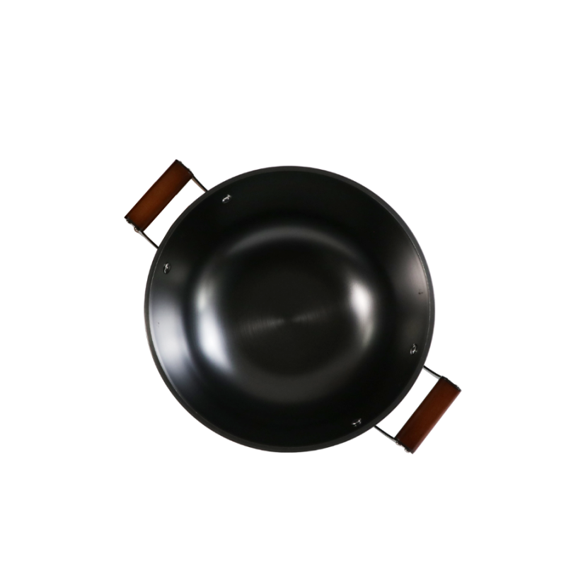 Casted word design cast iron Deep Casserole - Image 8