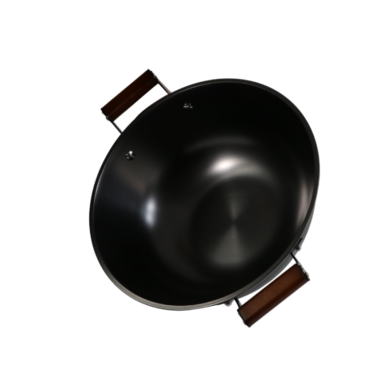 Casted word design cast iron Deep Casserole - Image 9