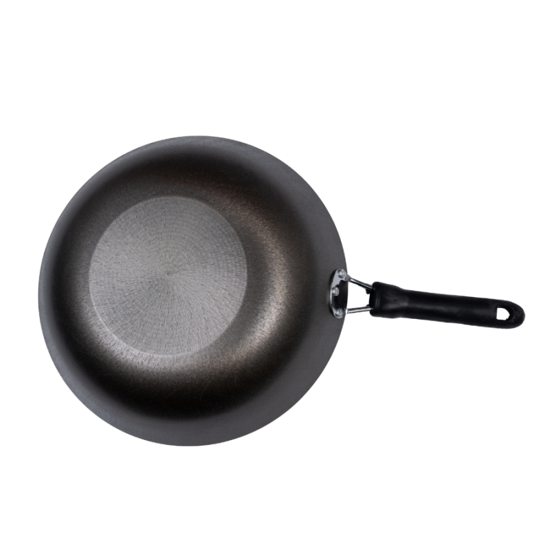 Double-side polished cast iron wok - Image 3