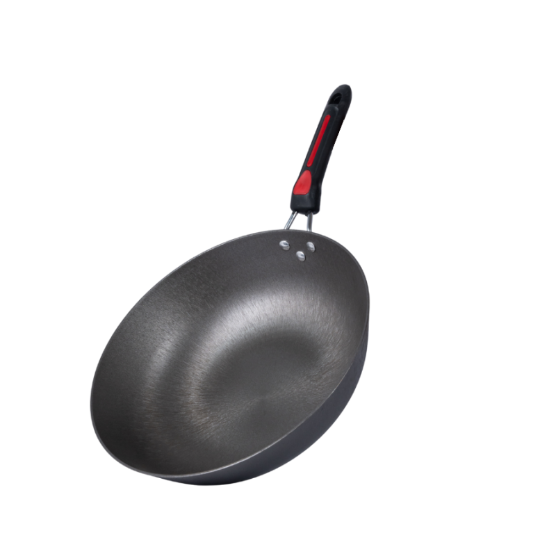 Double-side polished cast iron wok - Image 5