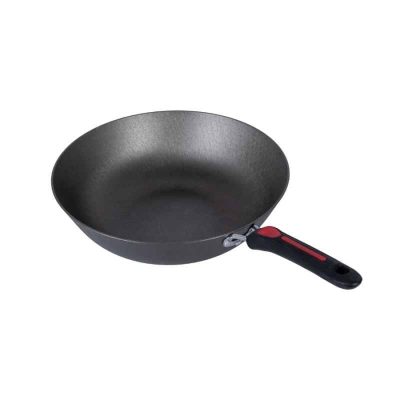 Double-side polished cast iron wok - Image 6
