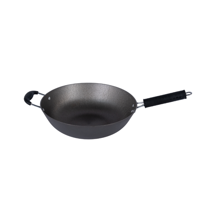 Double-side polished cast iron wok - Image 10