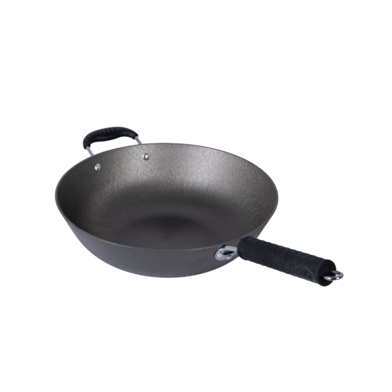 Double-side polished cast iron wok - Image 12