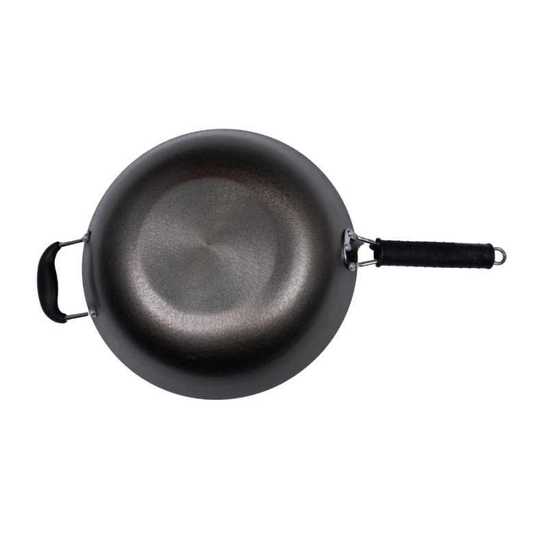 Double-side polished cast iron wok - Image 14