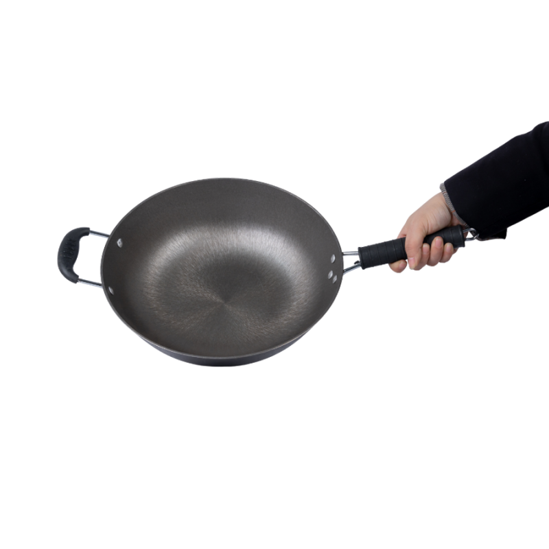 Double-side polished cast iron wok - Image 15