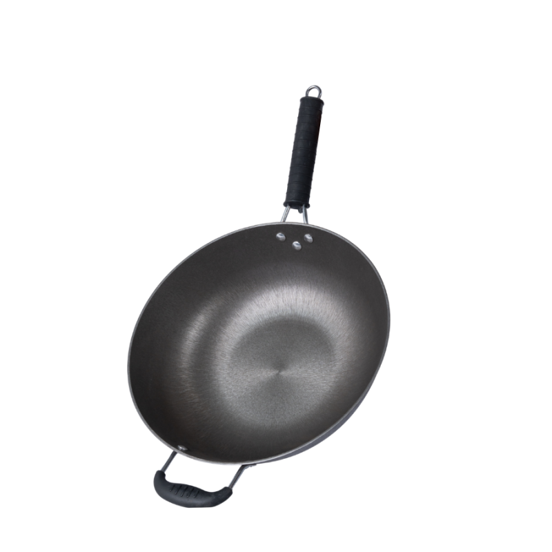 Double-side polished cast iron wok - Image 16