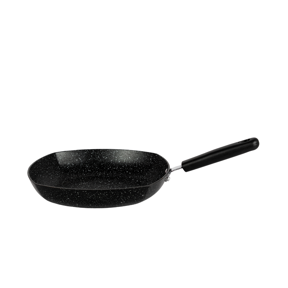 Marble nonstick cast iron square frying pan - Image 2