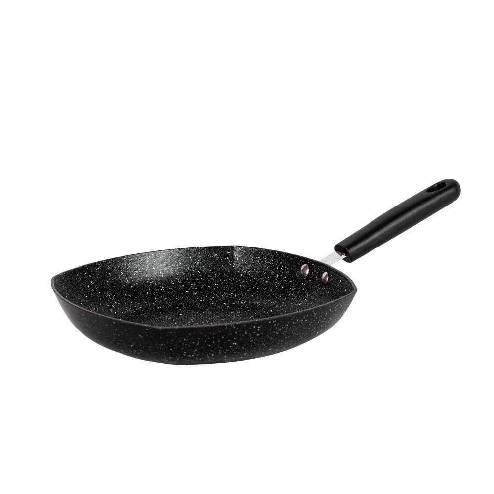 Marble nonstick cast iron square frying pan - Image 4