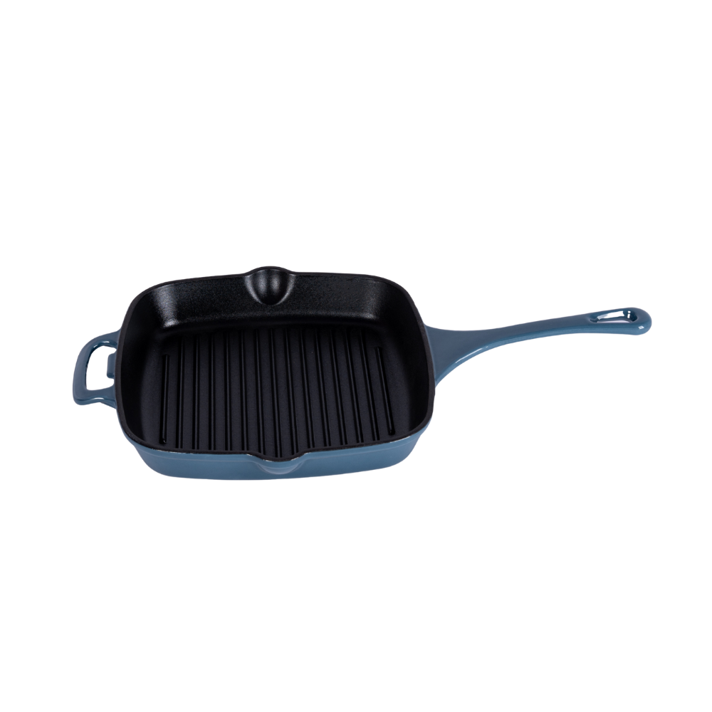 Traditional enameled cast iron grill pan - Image 2