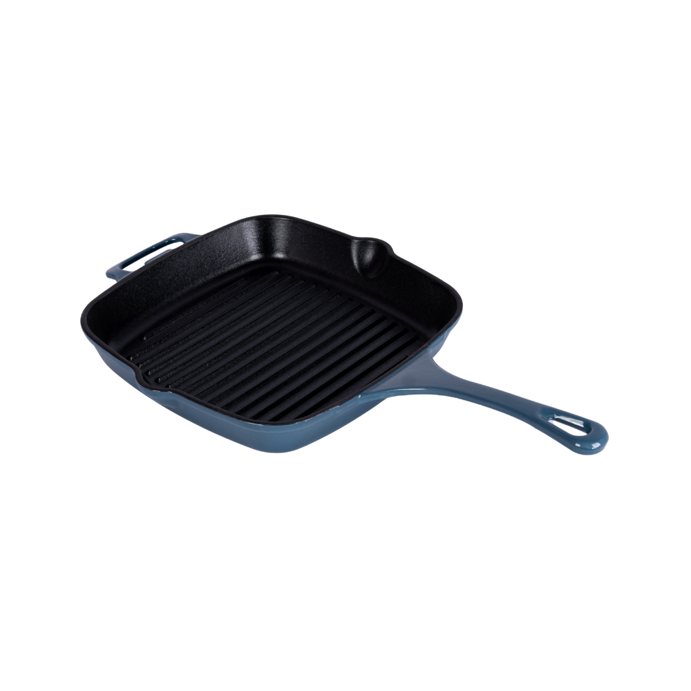 Traditional enameled cast iron grill pan - Image 3