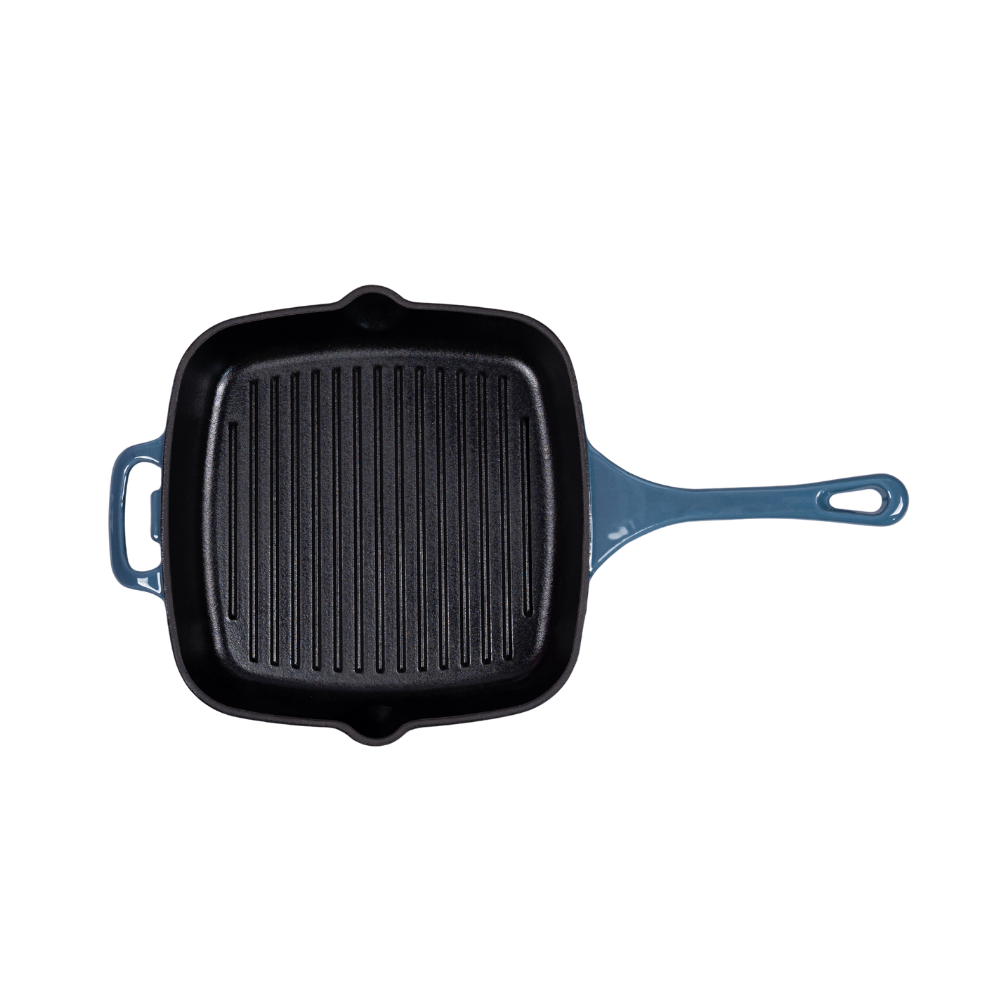 Traditional enameled cast iron grill pan - Image 6