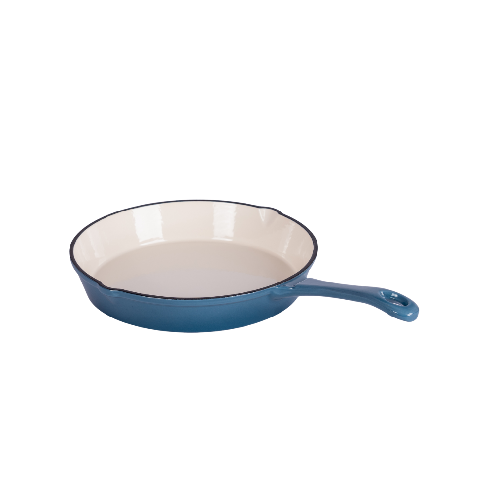 Traditional enameled cast iron skillet - Image 4