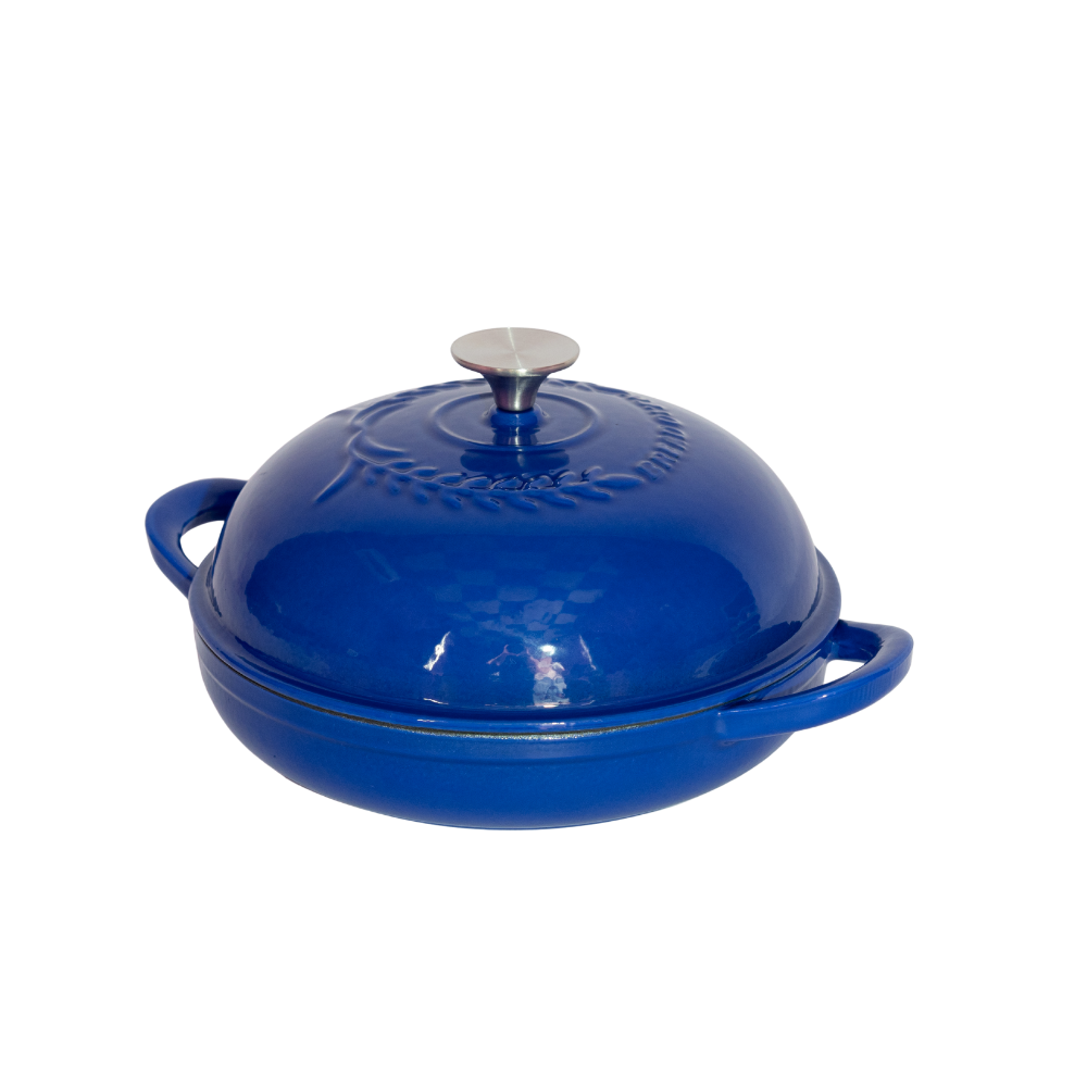 Traditional enameled cast iron bread roaster - Image 3