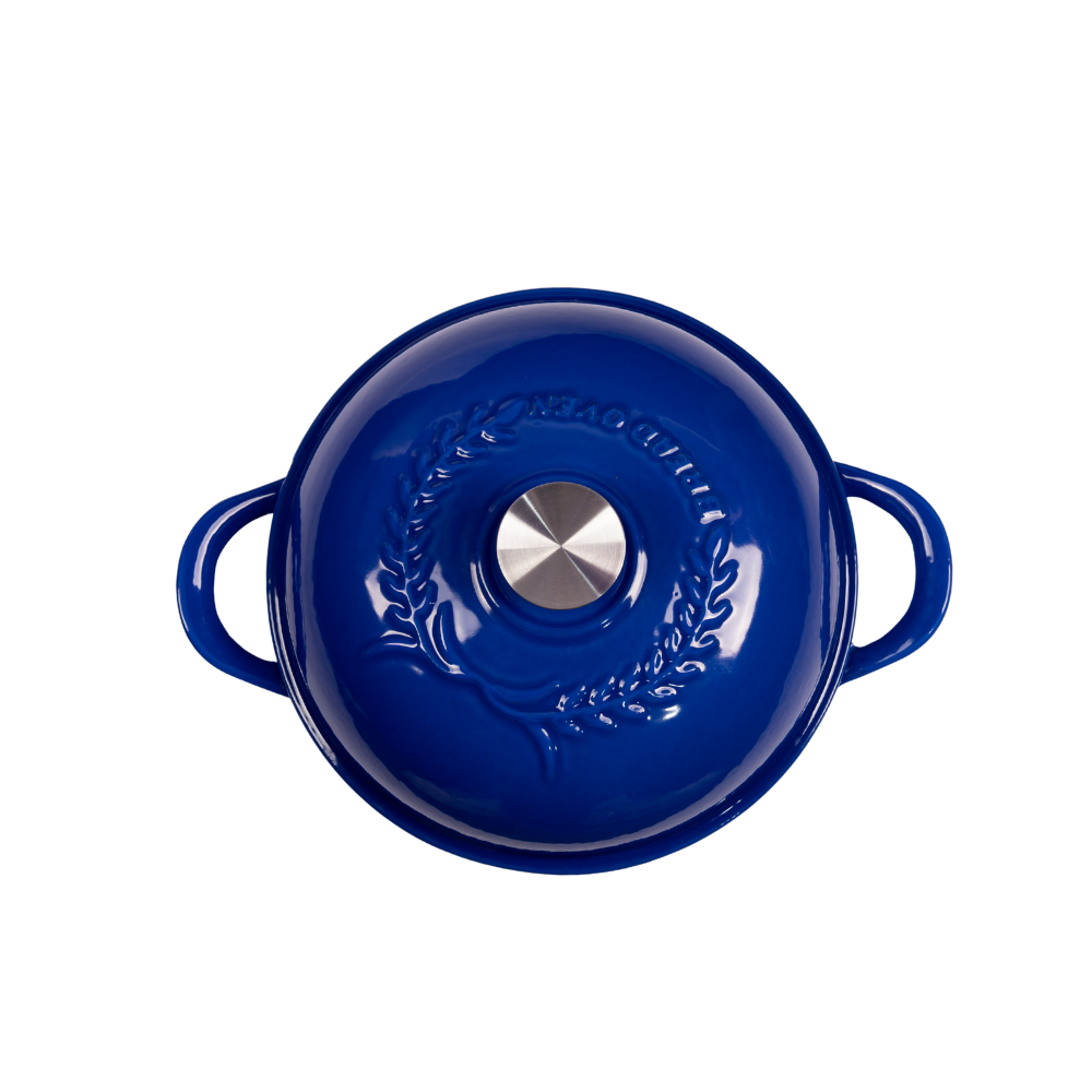 Traditional enameled cast iron bread roaster - Image 5