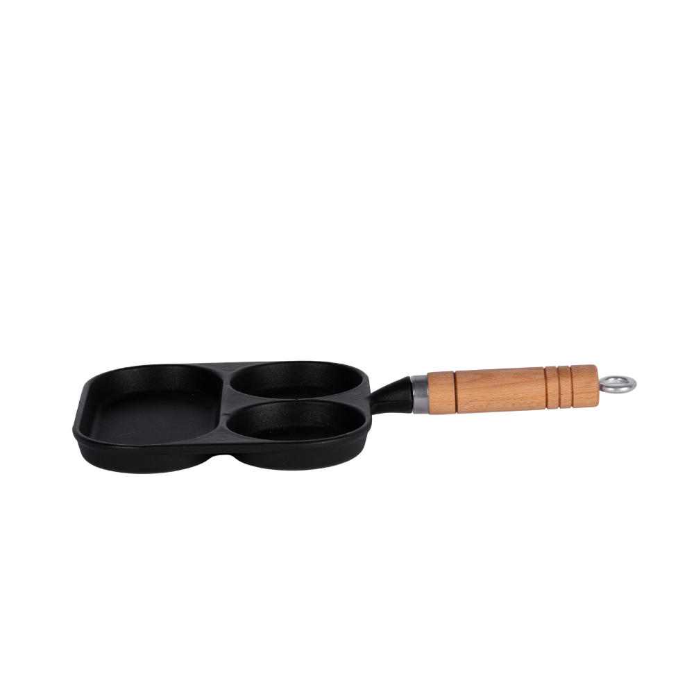 Traditional enameled cast iron skillet - Image 2