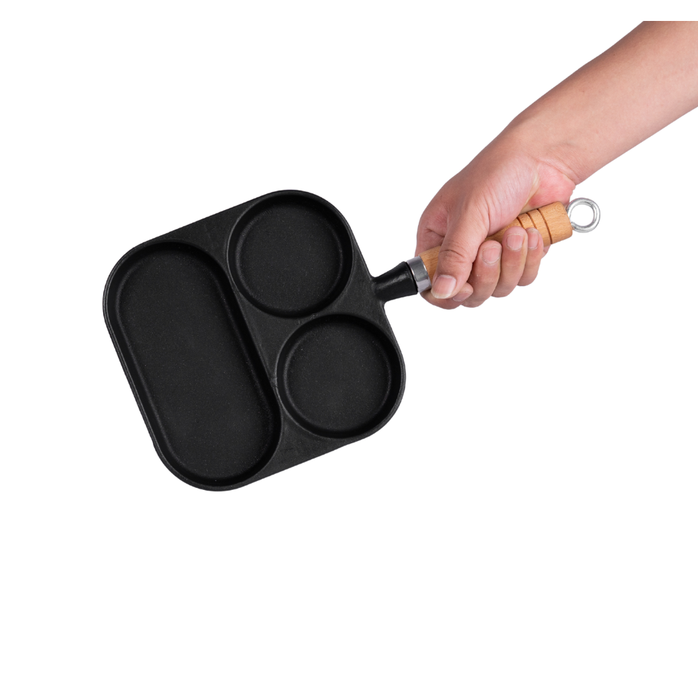 Traditional enameled cast iron skillet - Image 5