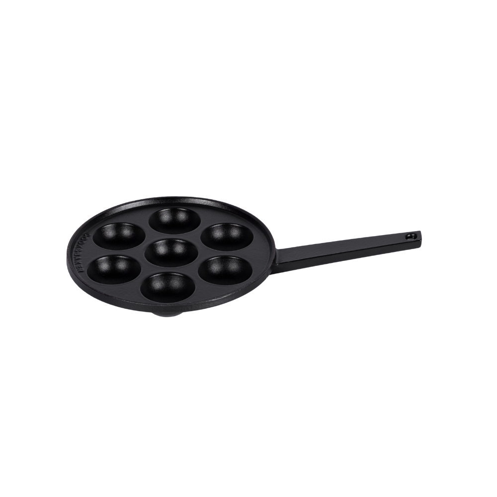 Traditional enameled cast iron skillet - Image 3