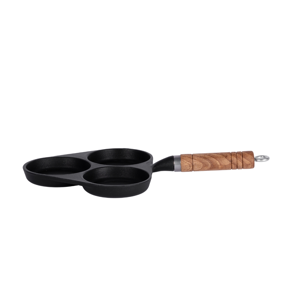 Traditional enameled cast iron skillet - Image 2