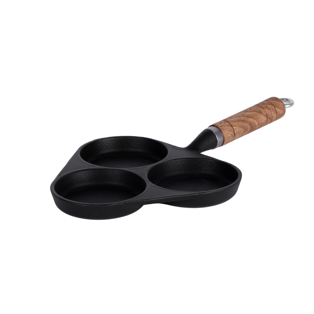 Traditional enameled cast iron skillet - Image 4